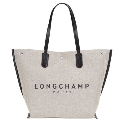 Essential L Tote bag , Ecru - Canvas