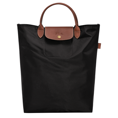 Le Pliage Original M Tote bag , Black - Canvas