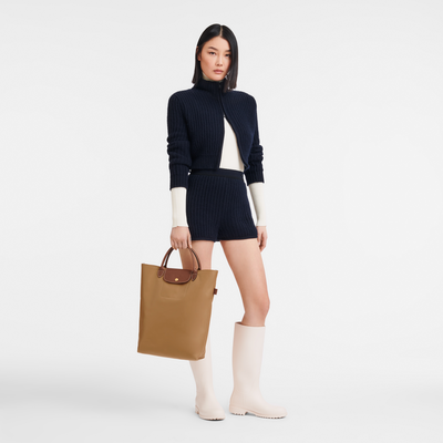 Le Pliage Original M Tote bag , Fawn - Canvas