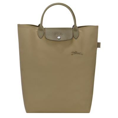 Le Pliage Green M Tote bag , Artichoke - Canvas