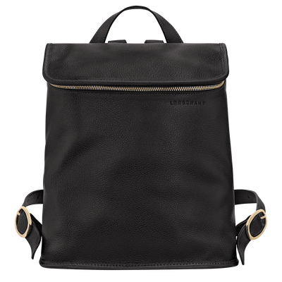 Le Foulonné M Backpack , Black - Leather