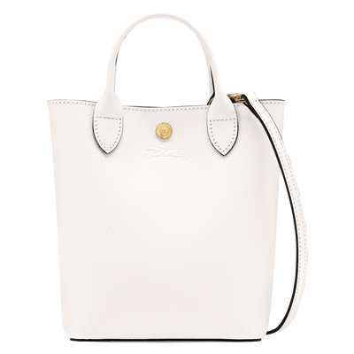 Épure XS Tote bag , White - Leather