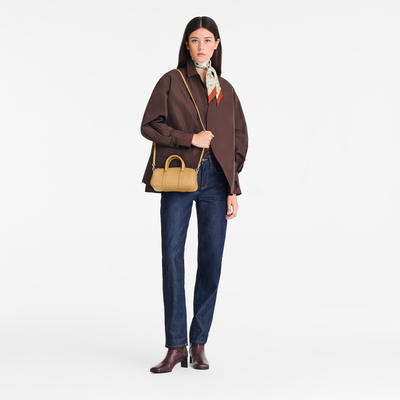 Daylong S Handbag , Desert - Leather