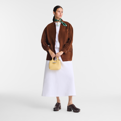 Le Roseau XS Handbag , Yellow Chick - Leather