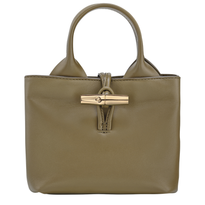 Le Roseau XS Handbag , Olive - Leather