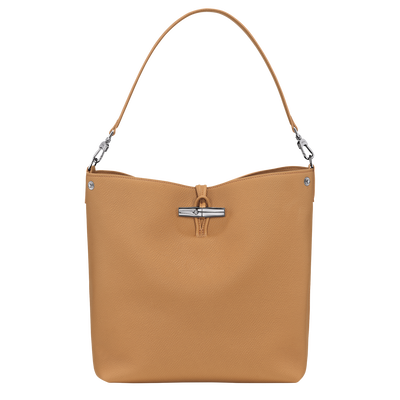 Le Roseau M Shoulder bag , Walnut - Leather
