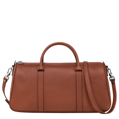 Daylong L Handbag , Cognac - Leather