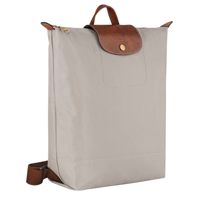 Le Pliage Original M Backpack , Pebble - Canvas