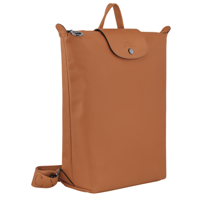 Le Pliage Xtra M Backpack , Cashew - Leather