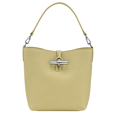 Le Roseau XS Bucket bag , Pistachio - Leather