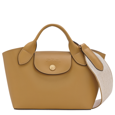 Épure XS Tote bag , Nutmeg - Leather