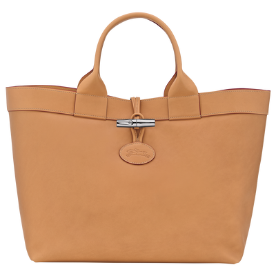 Le Roseau L Tote bag , Vegetal - Leather