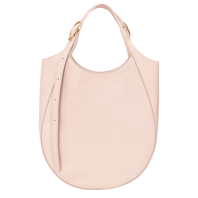 Le Foulonné XL Tote bag , Cream - Leather