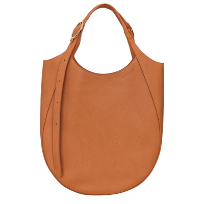 Le Foulonné XL Tote bag , Amber - Leather