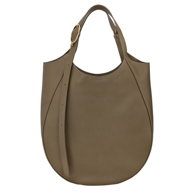 Le Foulonné XL Tote bag , Caper - Leather