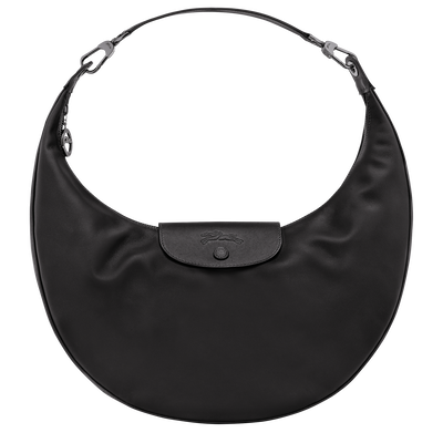 Le Pliage Xtra Shoulder bag , Black - Leather