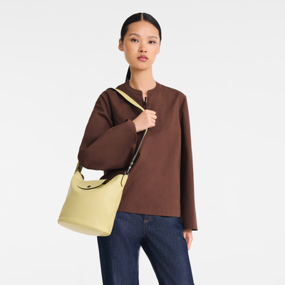Le Pliage Xtra Shoulder bag , Pistachio - Leather