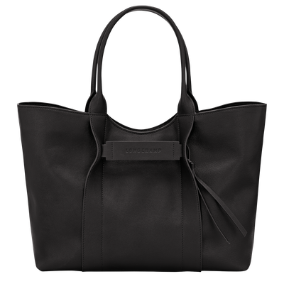 Longchamp 3D Shoulder bag , Black - Leather
