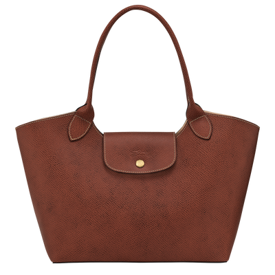 Épure Shoulder bag , Brown - Leather