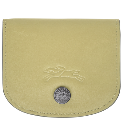 Le Pliage Xtra Card holder , Pistachio - Leather