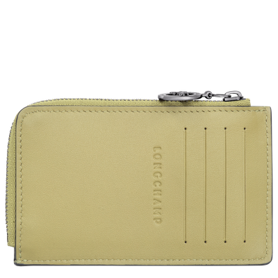 Le Pliage Xtra Card holder , Pistachio - Leather