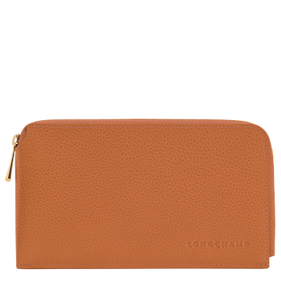 Le Foulonné Pouch , Amber - Leather