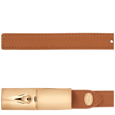 Le Roseau Ladies' belt , Cashew - Leather