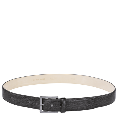 Le Pliage Original Men's belt , Black - Leather