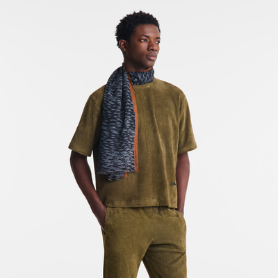 Chevaux Stole , Black - Horse print