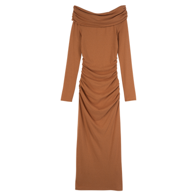 Long dress , Amber - Crepe jersey