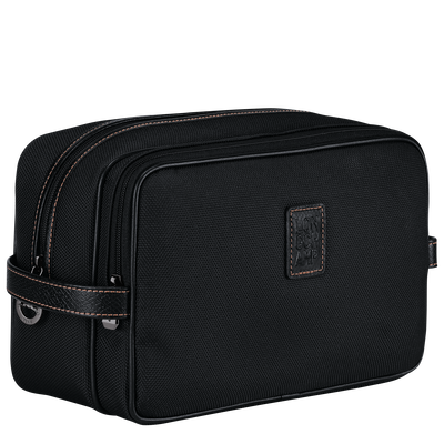 Boxford Toiletry case , Black - Recycled canvas