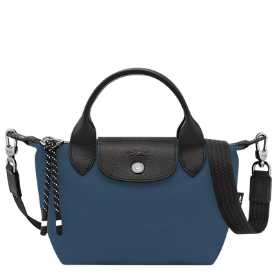 Le Pliage Energy XS Handbag , Ink blue - Recycled canvas