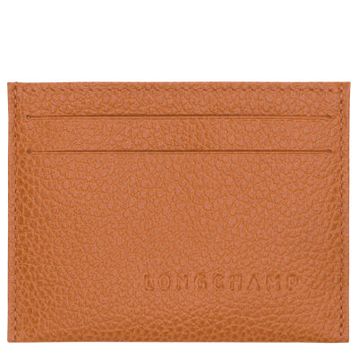 Le Foulonné Card holder , Amber - Leather