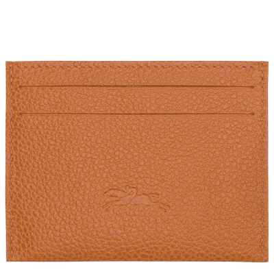 Le Foulonné Card holder , Amber - Leather